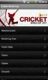 download Cricket World Cup v2011 apk